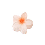 CANDY COLOR PLUMERIA HAIR CLAW SWEET FLORAL CLIP_CWMM4985