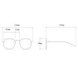 SIMPLE TWO DIMENSIONAL ANTI BLUE LIGHT GLASSES_CWASG0327