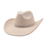 MEN WOMEN FELT COWBOY WESTERN FEDORA_CWAH04436