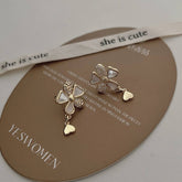 LIGHT LUXURY SHELL FLOWER EARRINGS_CWAJE1355
