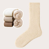 THERMAL FLEECE LINED CREW SOCKS FOR WOMEN WINTER_CWMS0282
