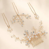 RHINESTONE PEARL BRIDAL HAIR ACCESSORIES SET_CWAHA2784