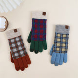 ADULT WOOL KNITTED WARM GLOVES FOR WOMEN IN WINTER_CWAG0387