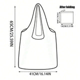 LARGE CAPACITY FOLDABLE ECO FRIENDLY SHOPPING BAG_CWAB3472