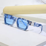 SUNGLASSES FASHION SQUARE FRAME SUNGLASSES GLASSES_CWASG0557