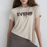 Split Print Pilates Blouse