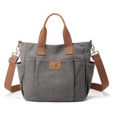 RETRO CANVAS BAG MESSENGER BAG TOTE BAG_CWAB1282