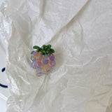 MINI FRUIT HAIR CLAWS STRAWBERRY LEMON CLIPS_CWAHA1331