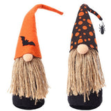 HALLOWEEN PUMPKIN FOREST GNOME TABLE DECOR_CWMM9878