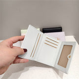 CARTOON CUTE CAT EMBROIDERY MINI WALLET_CWAB2624