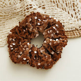 Women Simple Sequined Hair Tie_Cwaha0789