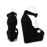 NEW STYLE FISH MOUTH BAG AND STRAPPY HIGH HEELS_CWSHH0130