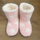 Warm And Soft Soles For Comfort Sock Slippers_Cwms1207