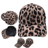 LEOPARD PRINT BASEBALL CAP SUN PROTECTION HAT CWAH1223