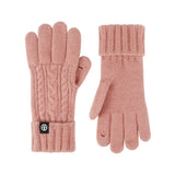 CONTRAST COLOR WOOL KNITTED JACQUARD WARM GLOVES_CWMM2879