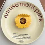 DAISY ACETATE HAIR CLAW SWEET SUNFLOWER BUN CLIP_CWAHA5966