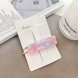 ACETATE SIDE BANG CLIP FRENCH MINIMALIST HAIR PIN_CWAHA2087