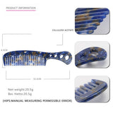 GRADIENT TOOTH ACETATE HAIR COMB WIDE TOOTH COMB_CWAHA4191