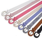 SIMPLE LYCHEE PRINT EMBELLISHED JEANS BELT_CWASC0574