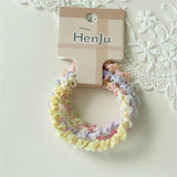 3-Pack Colorful Elastic Hair Ties Lace Edge_Cwaha07519