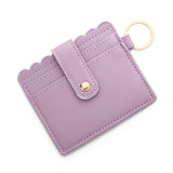 MULTI CARD PU WALLET WITH KEYCHAIN COIN POCKET_CWAB4937