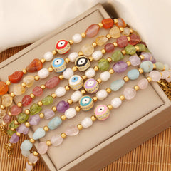 STYLISH AND SIMPLE NATURAL STONE BRACELET_CWAJE0641