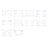 3D LASER EYE MAKEUP TATTOO STICKERS WATERPROOF_CWMM8358