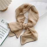 Cwasc2386_Long Solid Color Thin Small Scarf