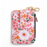 PRINTED HEM CARD HOLDER WALLET KEYCHAIN_CWMM1287