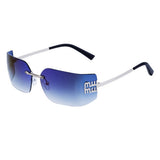 FRAMELESS SUN PROTECTION CURVED SUNGLASSES_CWASG0643