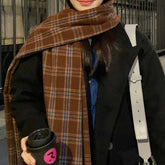 2024 New All-Match Plai Warm Scarf_Cwasc1114