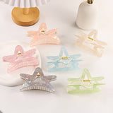Cwaha1616_Transparent Star Hair Claw Clip