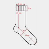 FANCY DESIGN PATTERNED KNEE HIGH SOCKS_CWMS0188