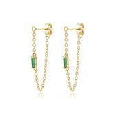 Versatile Chain Tassel Earrings
