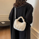 Winter Versatile Shoulder And Crossbody Plush Bag_Cwab3972