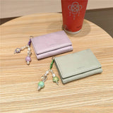 Trifold Short Wallet For Women With Card Slots_Cwab06208