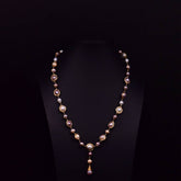 HIGH GRADE FRESHWATER PEARL SWEATER NECKLACE_CWAJE3886