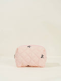 Large-Capacity Set Of Embroidered Bow Handbag