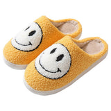 CUTE CARTOON SMILING FACE FABRIC SLIPPERS_CWSHS0254