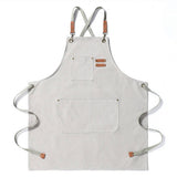 Cwmm1827_Canvas Household Apron Multi-Functional Work Apron