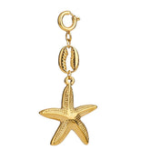 STAINLESS STEEL JEWELRY ACCESSORIES STARFISHPENDANT_CWMM4679