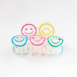 CARTOON SMILEY HAIR CLAW CUTE BACK HEAD CLIP_CWAHA0279