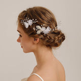 NEW BEAUTIFUL SILK FLOWER BRIDAL HAIR ACCESSORIES_CWAHA2782