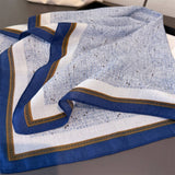 Fresh Herringbone Textured Satin Scarf_Cwasc03314