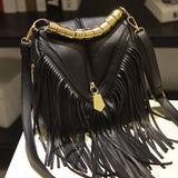 Cwab4541_Bucket Tassel Hand Shoulder Crossbody Bag