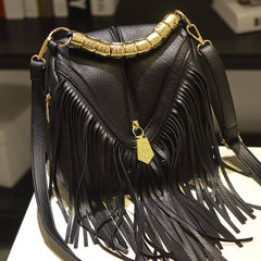 Cwab4541_Bucket Tassel Hand Shoulder Crossbody Bag