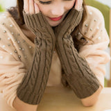 FASHION KNIT GLOVES AUTUMN WINTER WARM STYLE_CWAG00597