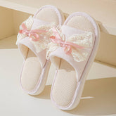 2024 NEW LACE BOW LINEN SLIPPERS_CWSHS0845