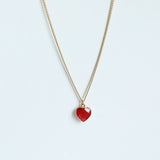 DECEMBER BIRTHSTONE HEART PENDANT NECKLACE_CWMM5334