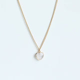 DECEMBER BIRTHSTONE HEART PENDANT NECKLACE_CWMM5334